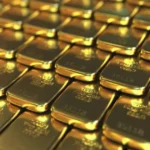 Close-up of stacked fine gold bars, symbolising the physical asset behind my daily XAU/USD market analysis.
